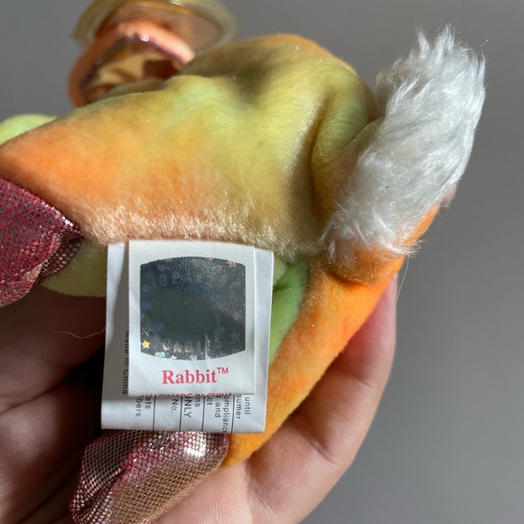 ZODIAC TY Beanie Baby. The Rabbit - Picture 3 of 4